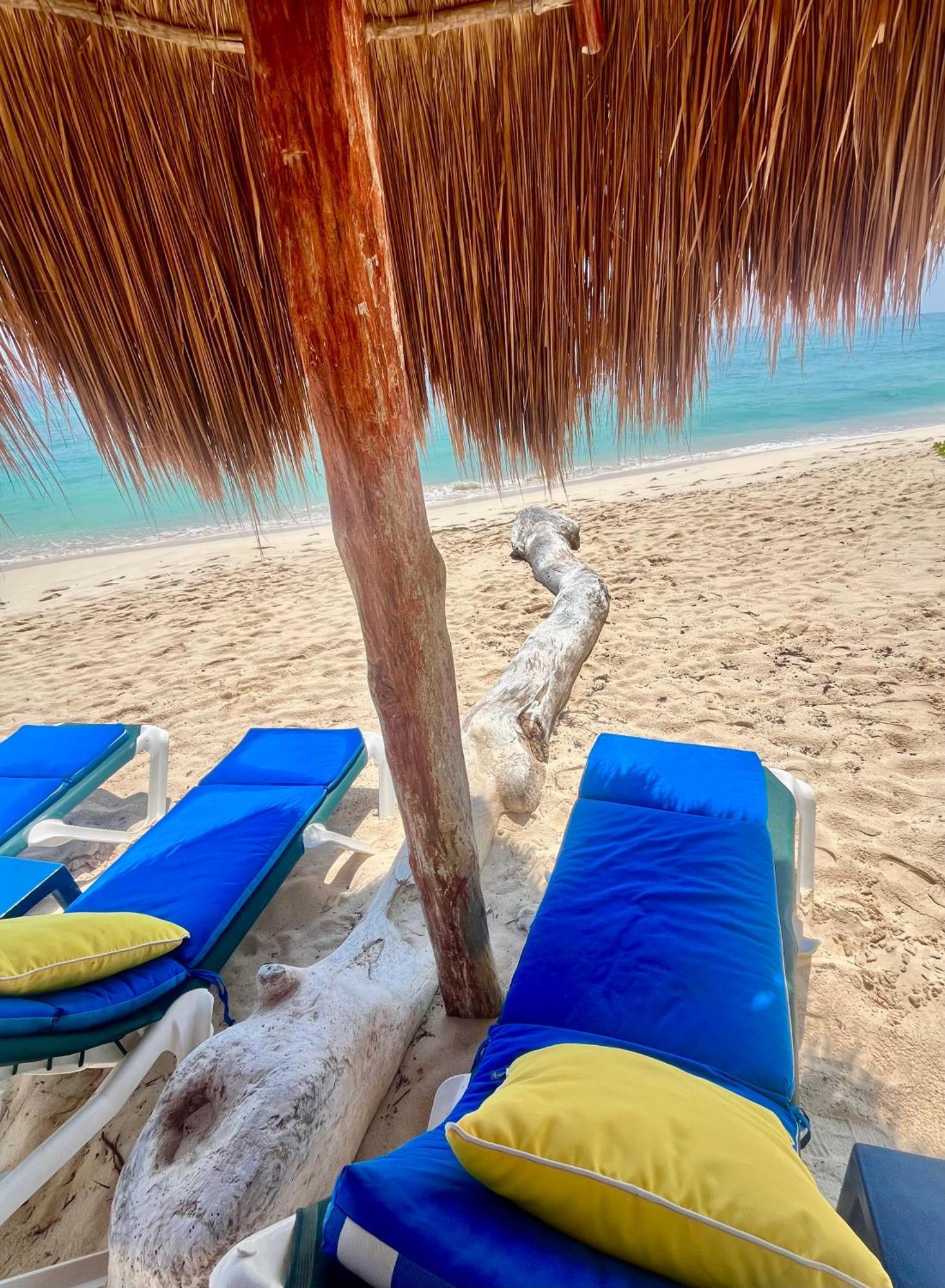 Beachfront Hammock Heaven Akumal Eksteriør bilde