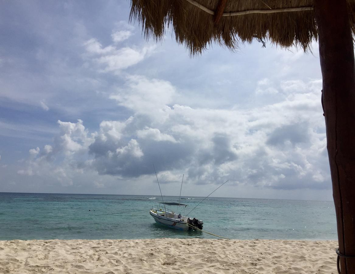 Beachfront Hammock Heaven Akumal Eksteriør bilde